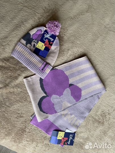 Комплект шапка+шарф