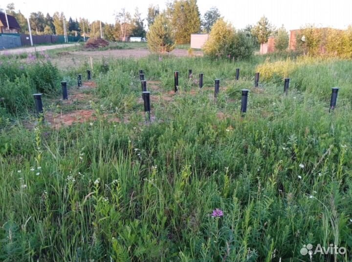 Винтовые сваи под ключ