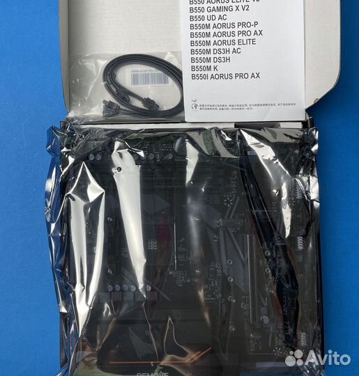 Материнская плата B550M aorus elite Gigabyte Новая