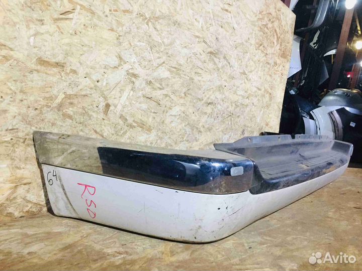 Бампер задний Дорест nissan Terrano R50 Белый