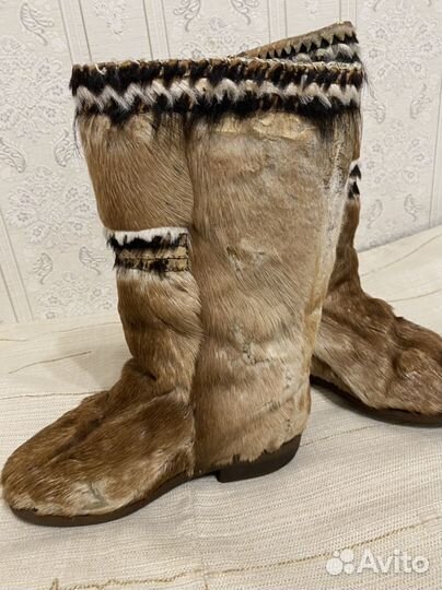 Унты меховые из Сибири. Размер 36-37