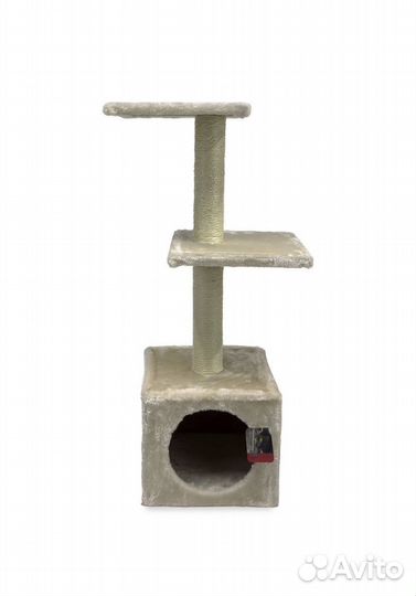 Когтеточка с домиком игровая для кошек