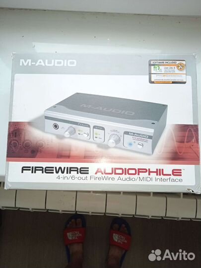 Внешняя звуковая карта M-audio Audiophile Firewire