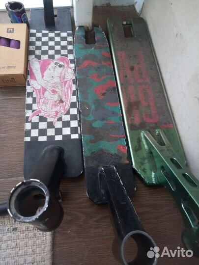 Запчасти на трюковой самокат