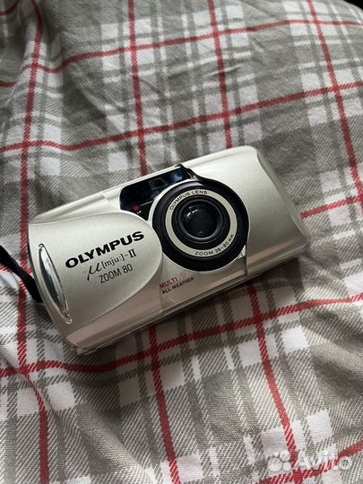 Olympus MJU II zoom 80 пленочный Фотоаппарат