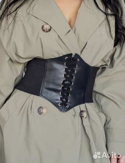 Пояс корсет новый чёрный