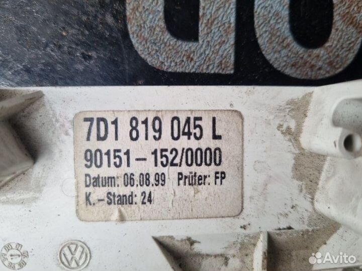 Блок управления отопителем Volkswagen Transporter