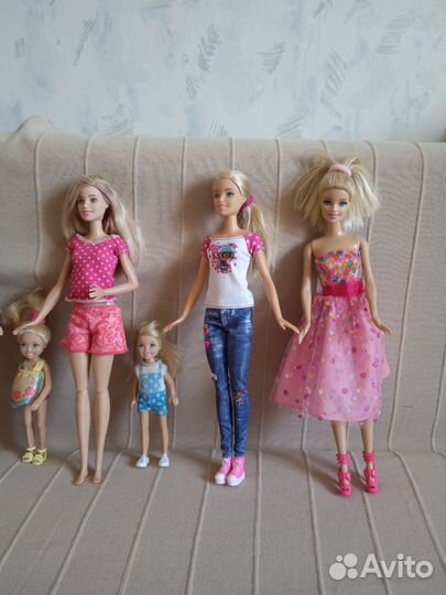 Куклы Барби 4 шт