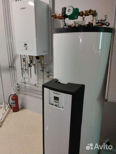 Газовый котел 24 кВт, двухконтурный Vaillant