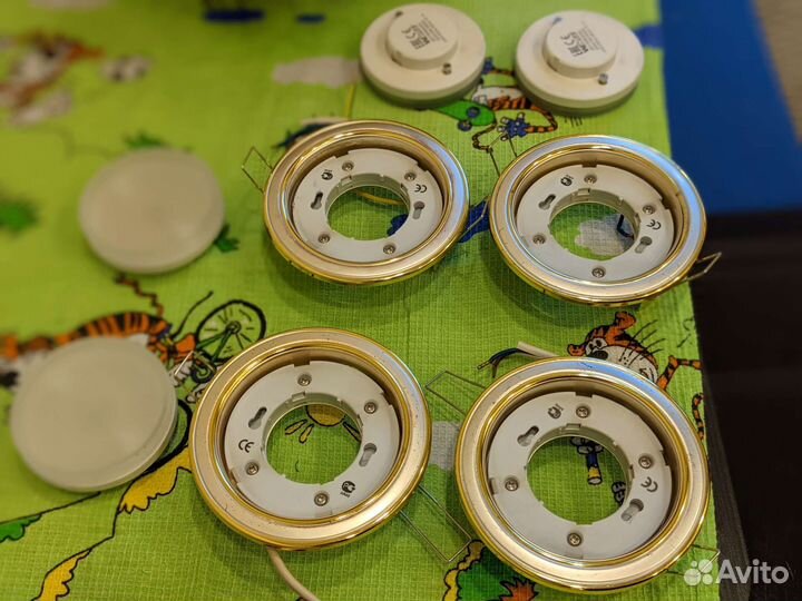 Встраиваемый светильник Ecola FG53H4ECB