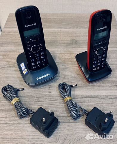 Телефон беспроводной (dect) Panasonic KX-TG161RUH