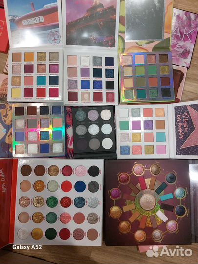 Палетка теней la girl, bh cosmetics, pupa, soda