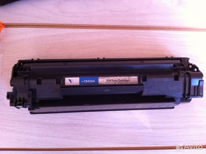 Картридж HP CB436A Black
