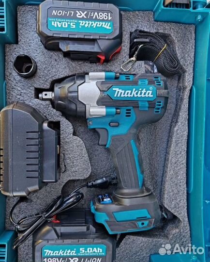 Аккумуляторный гайковерт Makita 800 н.м. (Арт.4393