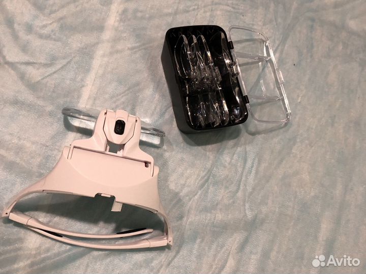 Увеличитель-очки лупа