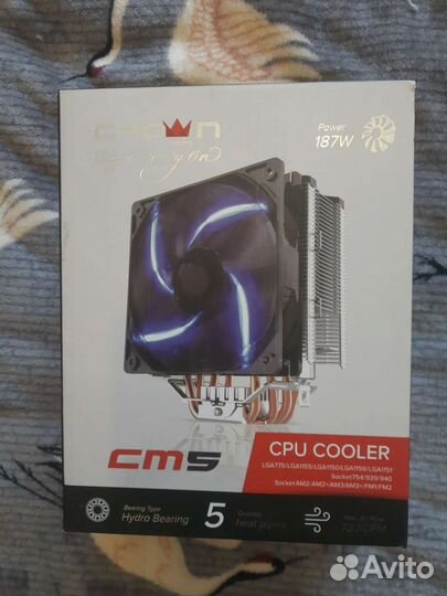 Кулер для процессора crown CM5