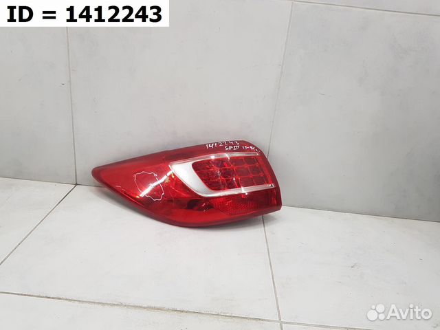 Фонарь задний левый наружный Kia Sportage