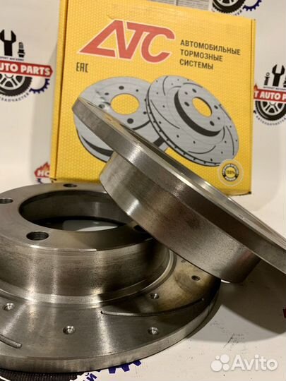 Передние тормозные диски ATC sport на шеви 2121