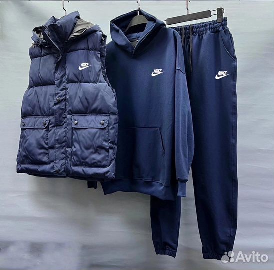 Спортивный костюм Nike с жилеткой