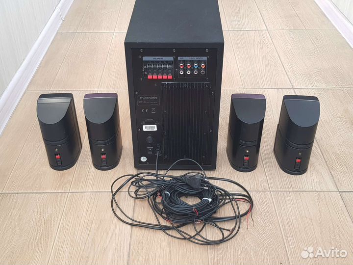 Блютуз колонки, сабвуфер microlab 160 Вт