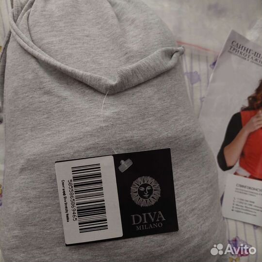 Слинг-шарф трикотажный (кенгуру) Diva Milano