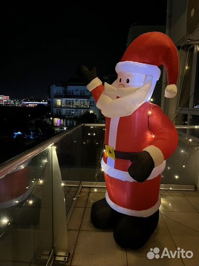 Дед Мороз - уличная фигура 180 см