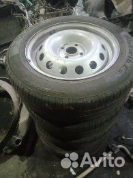R15 Yokohama 124R 185/65, PCD 4x98 DIA 38
