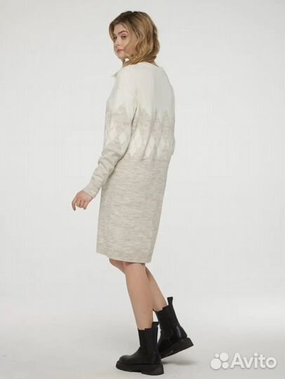 Платье женское тёплое 52