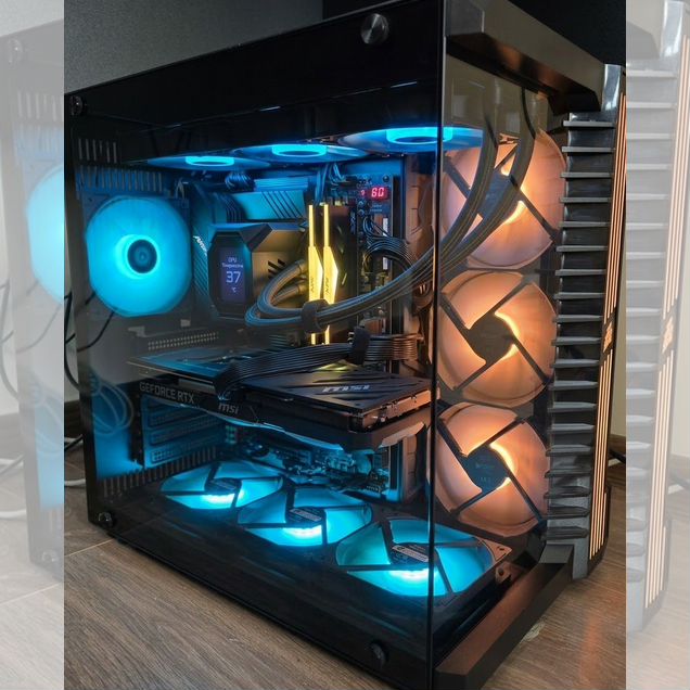 Компьютер для игр и монтажа, i5 13600kf, rtx 4070