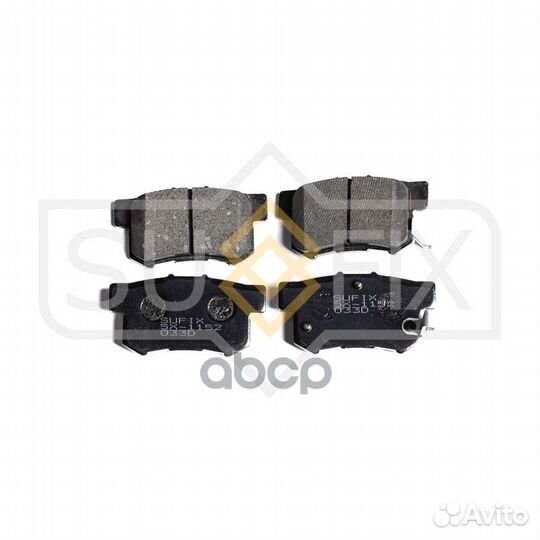 Колодки тормозные дисковые зад прав/лев SX1152