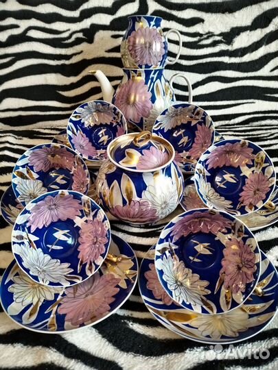 Чайный сервиз СССР дулево Астра