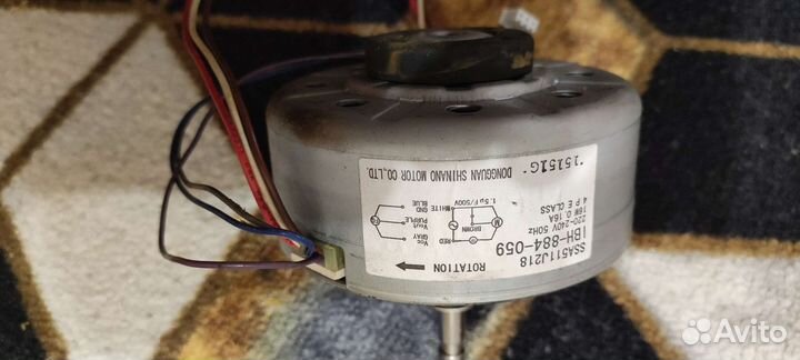 Мотор вентилятора внутреннего блока
