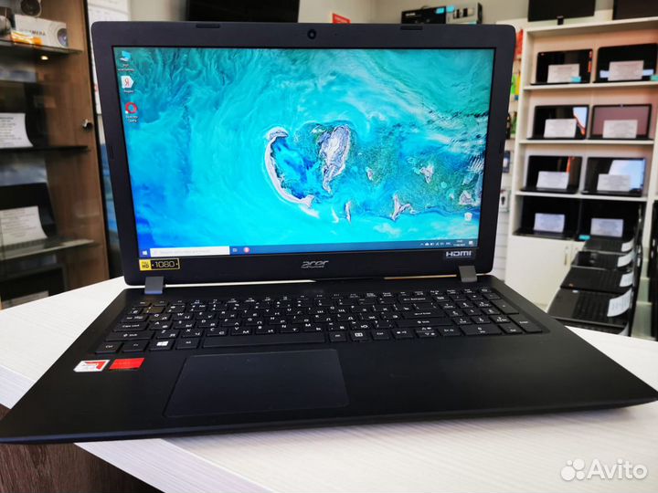 Новейший ноутбук Acer FHD экран SSD диск