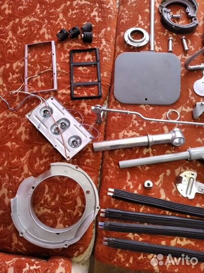 Запчасти мотороллера Вятка электрон