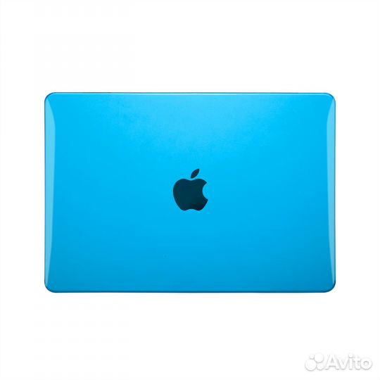 Чехол для MacBook Pro 13 2016-2022 глянец голубой