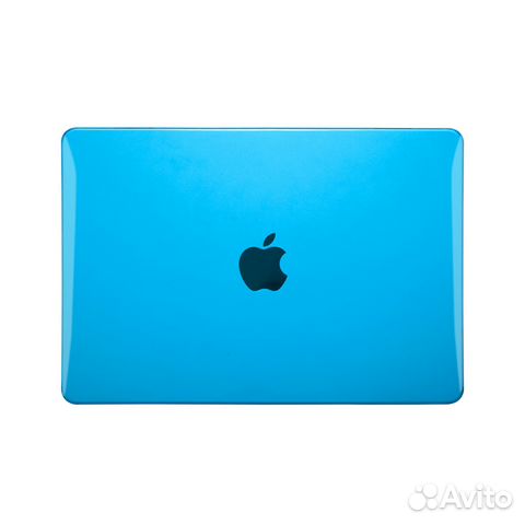 Чехол для MacBook Pro 13 2016-2022 глянец голубой
