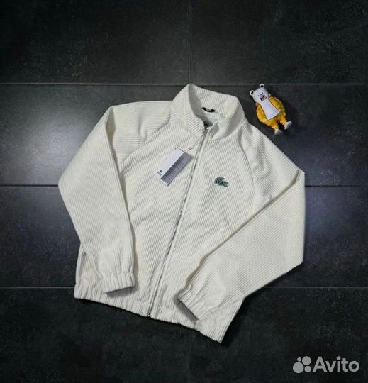 Вельветовая кофта Lacoste old money