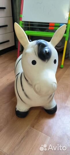 Резиновый ослик прыгун