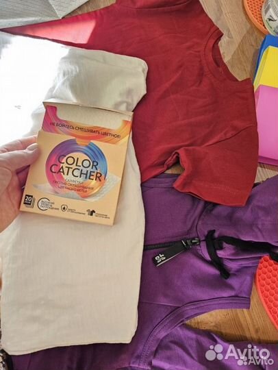 Пластины против окрашивания цветного белья