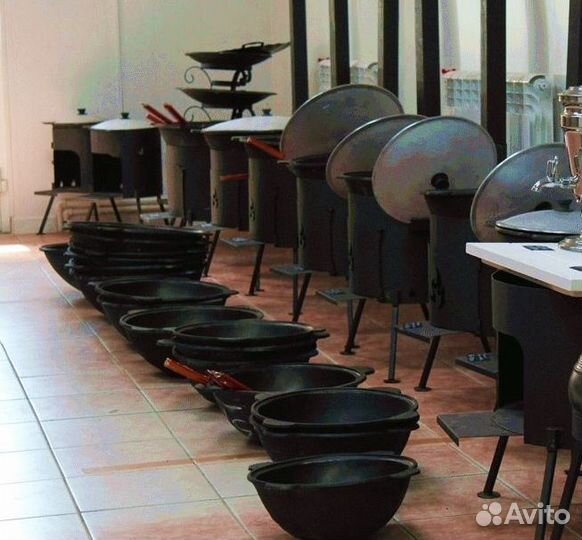 Чугунный казан