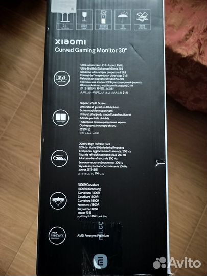 Монитор Xiaomi Curved Gaming Monitor 30