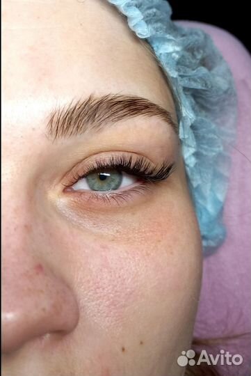Наращивание ресниц,ламинирование ресниц и бровей
