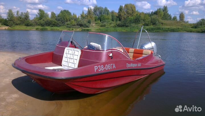 Катер Тримарин 500 + Honda 90 Инжектор