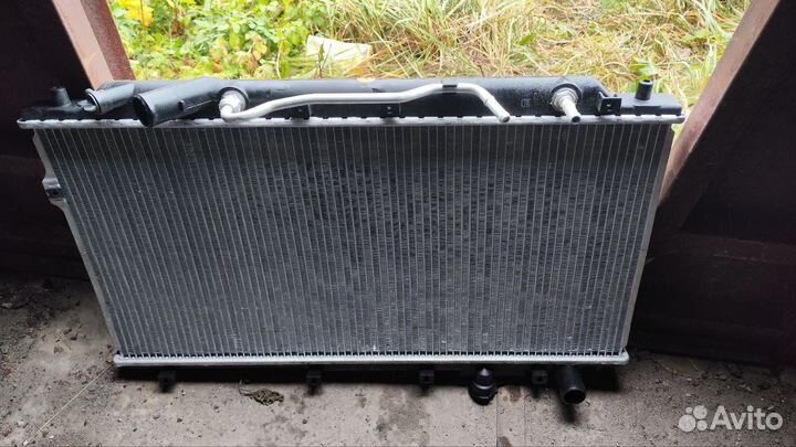 Радиатор охлаждения kia spectra shuma