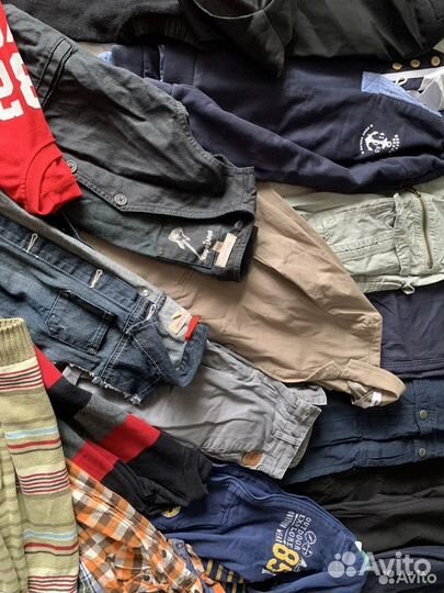 Вещи большим пакетом для мальчика 116,122,128