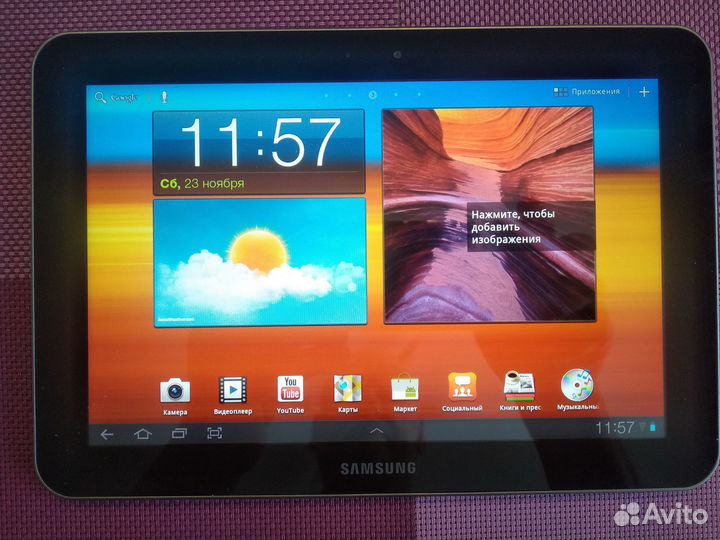Планшет samsung GT galaxy tab 8.9