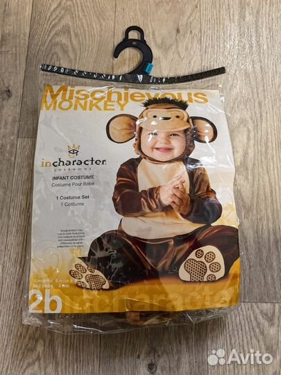 Костюм обезьянки детский