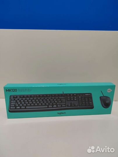 Клавиатура + мышь Logitech MK 120