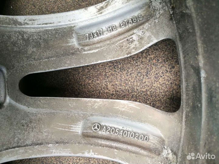 Диски R 17 Mercedes C 205. Поштучно