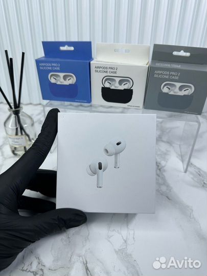 AirPods Pro 2 поколение (Гарантия + чехол)